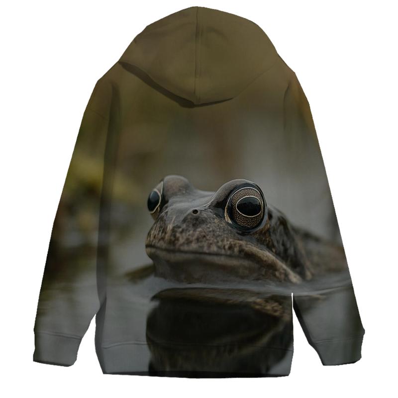 Bog Pool Gaze Common Frog heavyweight hoodies