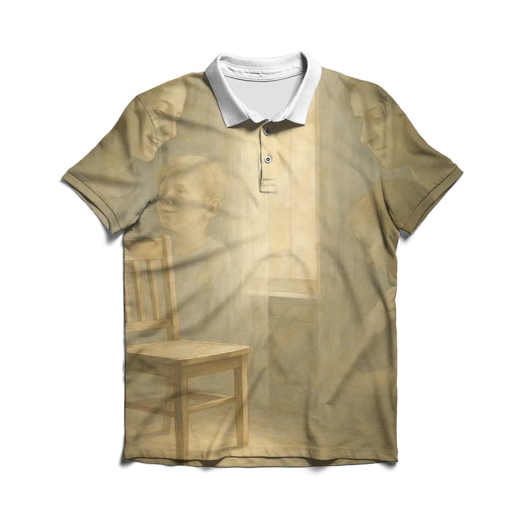 The Lasting Echo In An Empty Chair designer slim fit polos