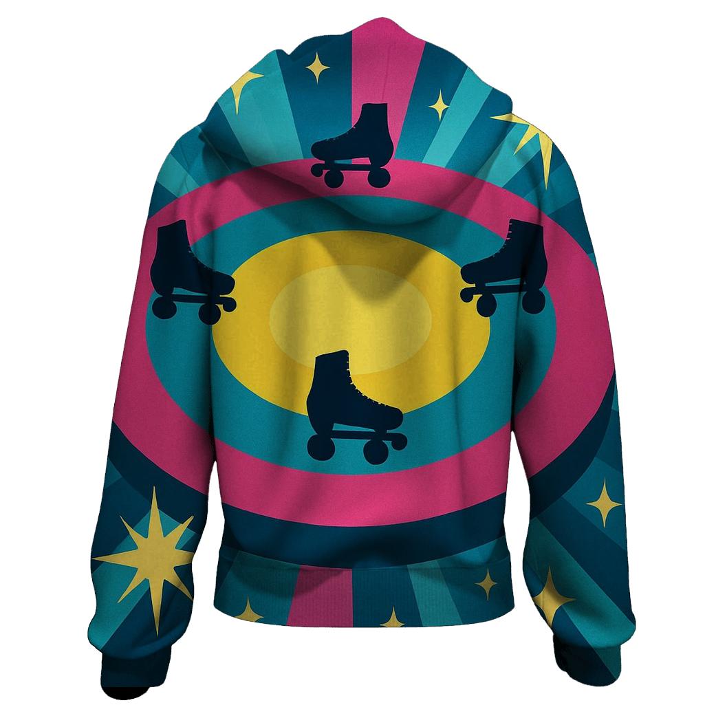 Neon Roller Disco Lights hoodie styles