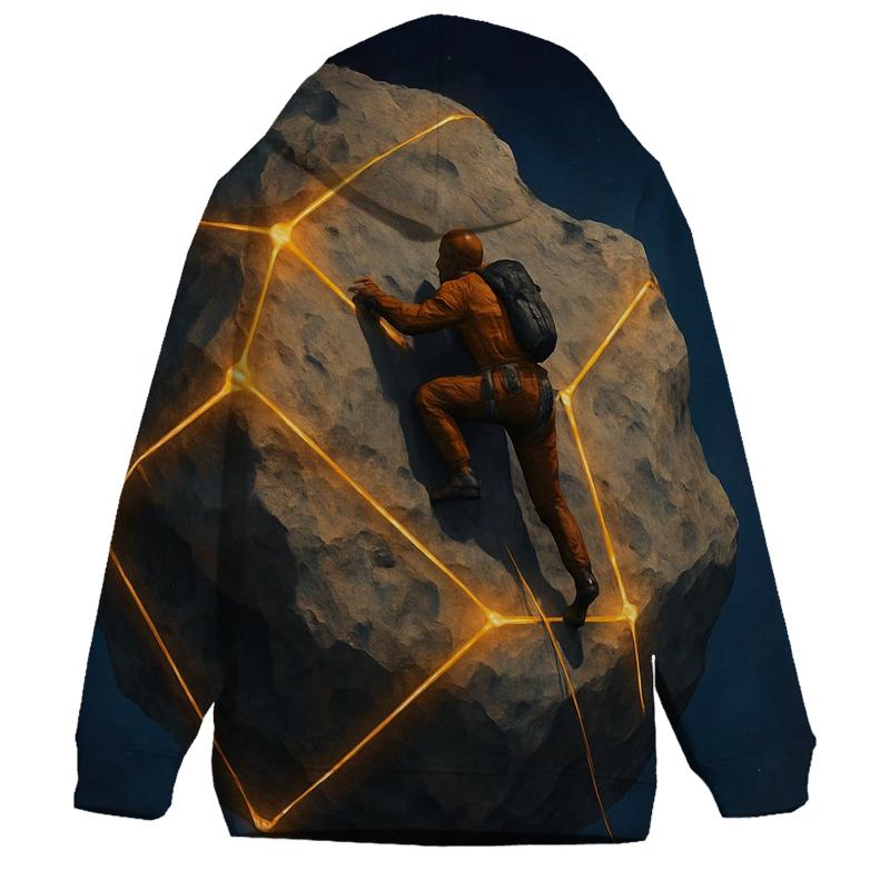 Asteroid Climbing Challenge custom hoodies
