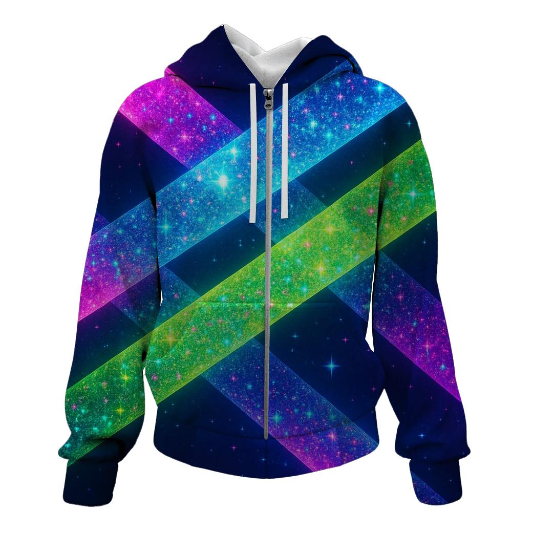 Neon Prism Mirage hoodie styles