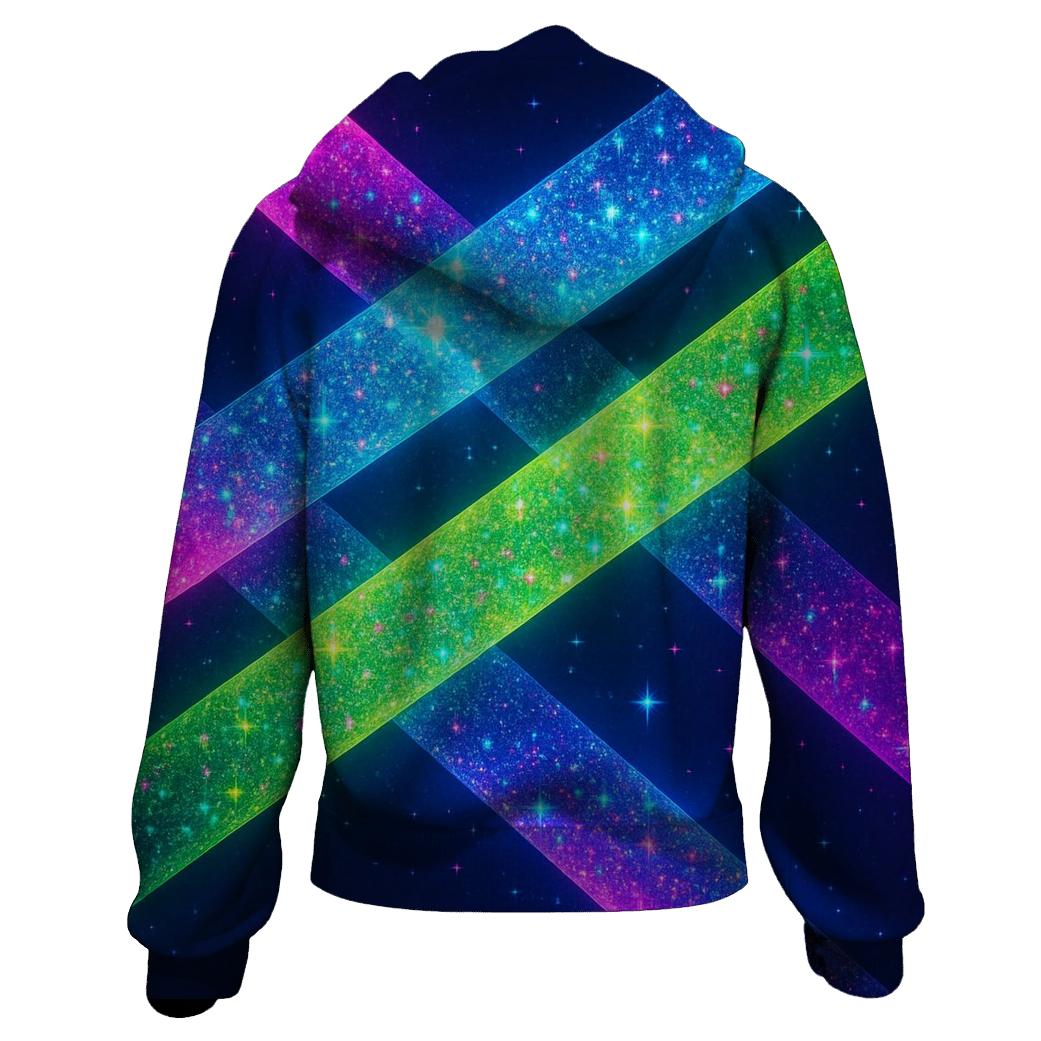 Neon Prism Mirage hoodie styles