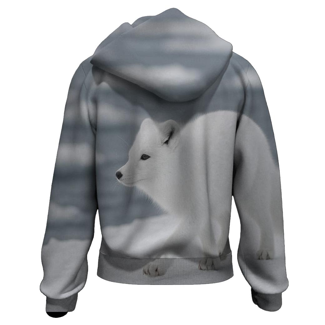 Ice Edge Patrol Arctic Fox hoodie trends
