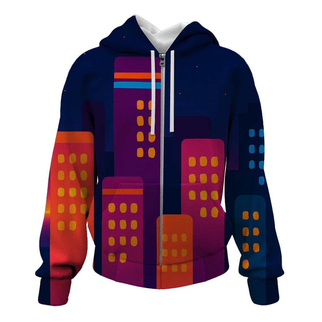 Groove Line City Nights heavyweight hoodies