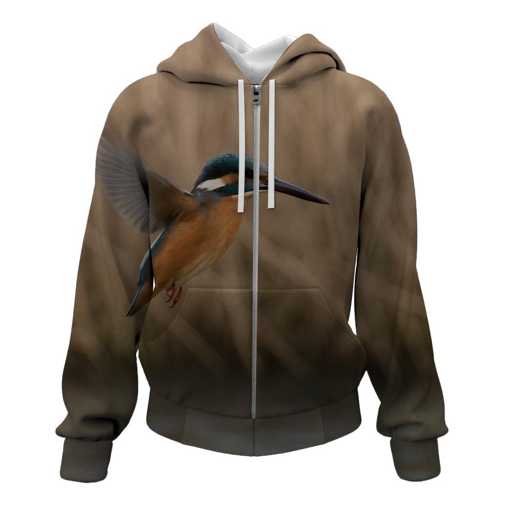 Reedbed Hover Eurasian Kingfisher lightweight hoodies