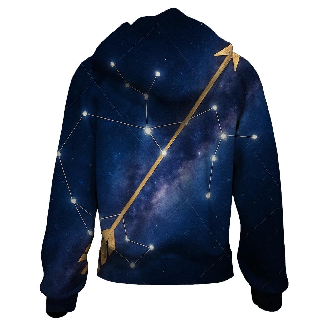 Sagittarius Arrow Of Galactic Truth designer hoodies