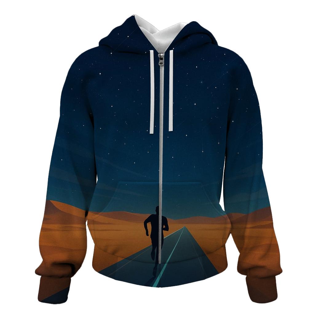 Starlight Marathon Horizon pullover hoodies