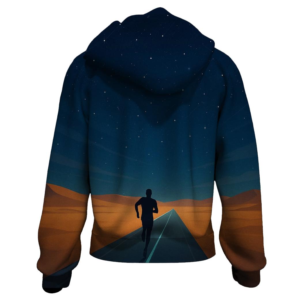 Starlight Marathon Horizon pullover hoodies
