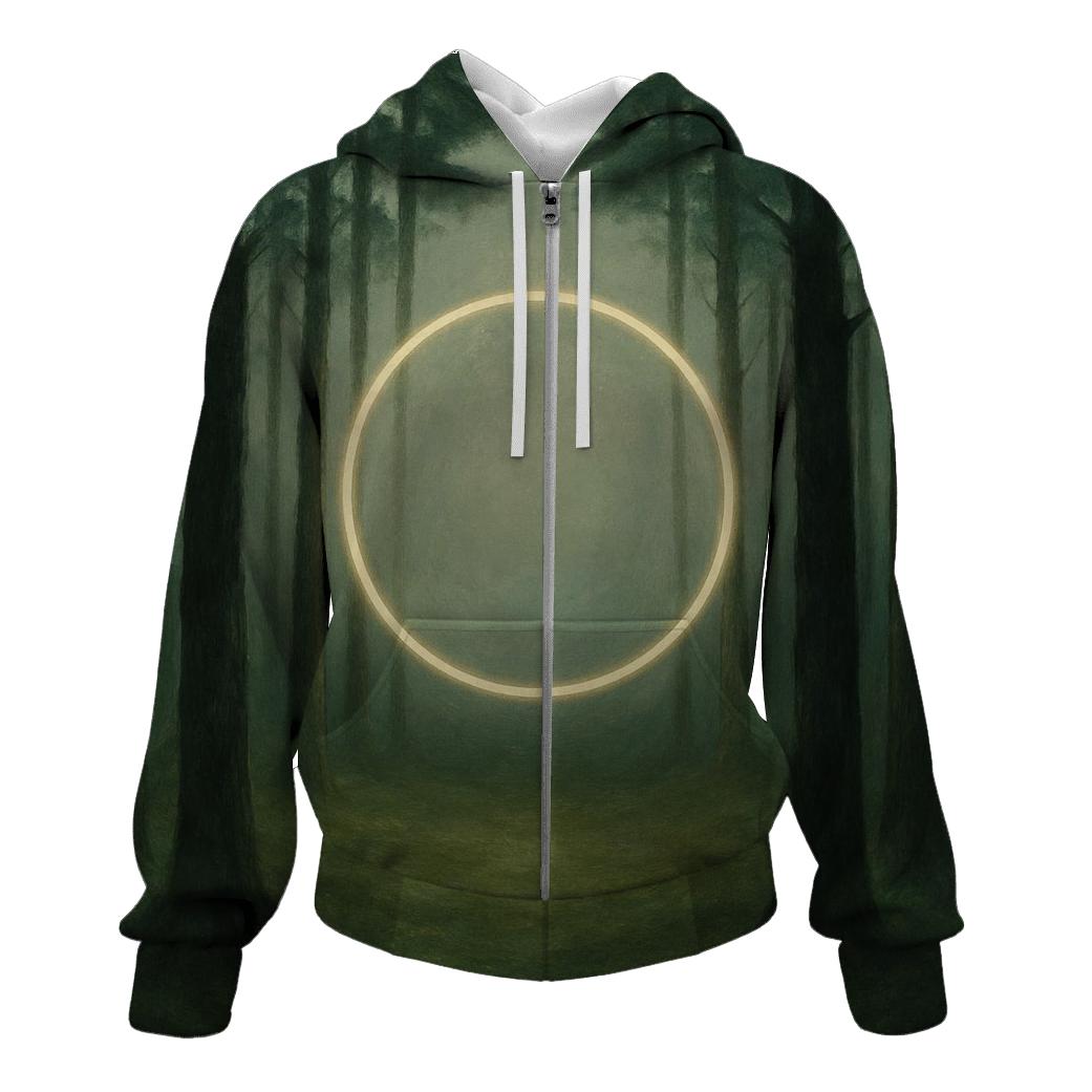 Silent Forest Halo pullover hoodies