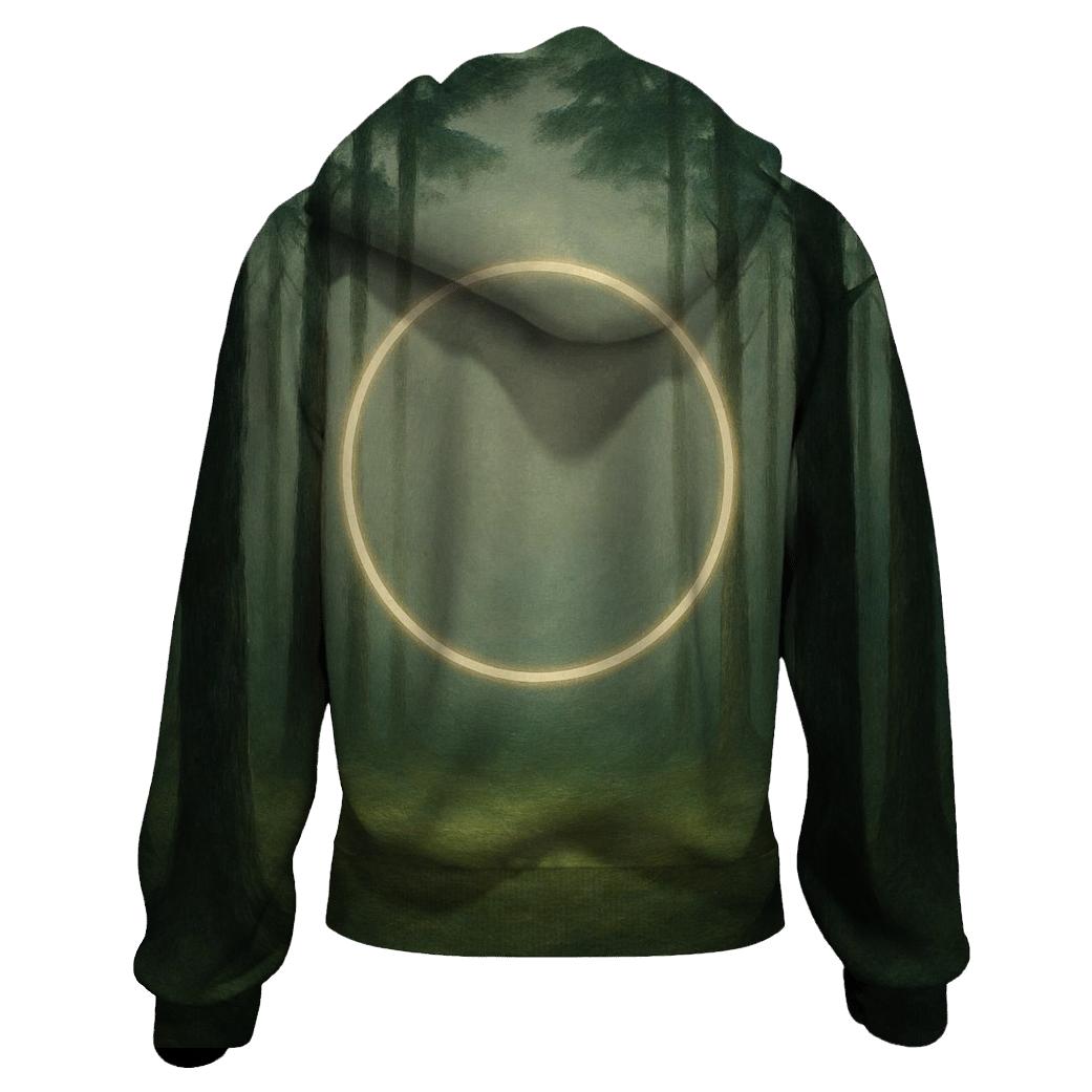 Silent Forest Halo pullover hoodies