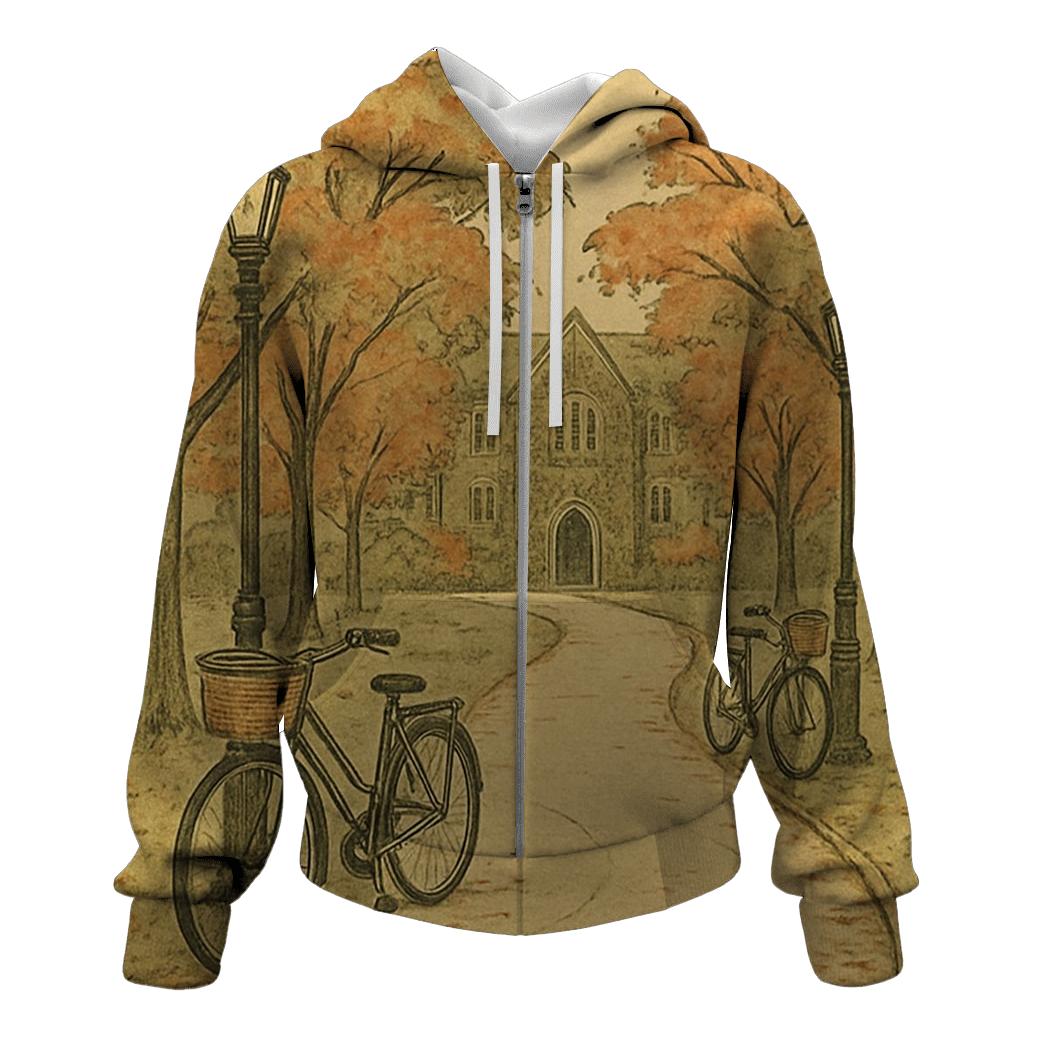 Old Campus Bicycle Lane heavyweight hoodies
