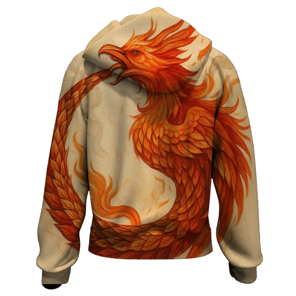 Phoenix Dual Ouroboros hoodie styles