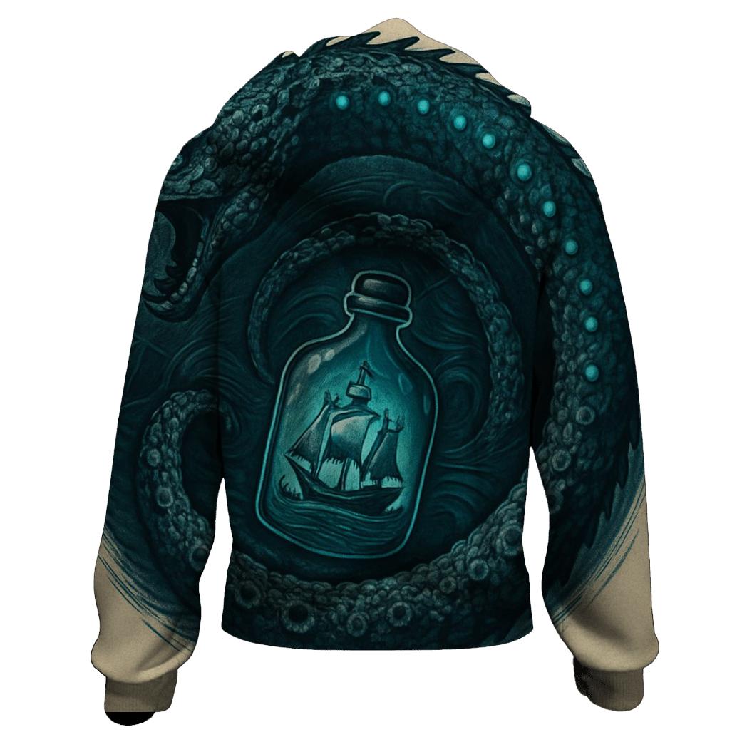 Ocean Abyss Ouroboros premium hoodies