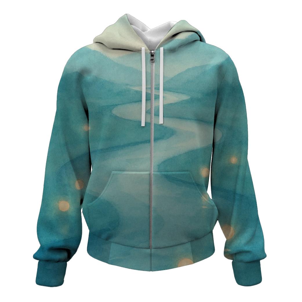 River Of Quiet Blessings lightweight hoodies