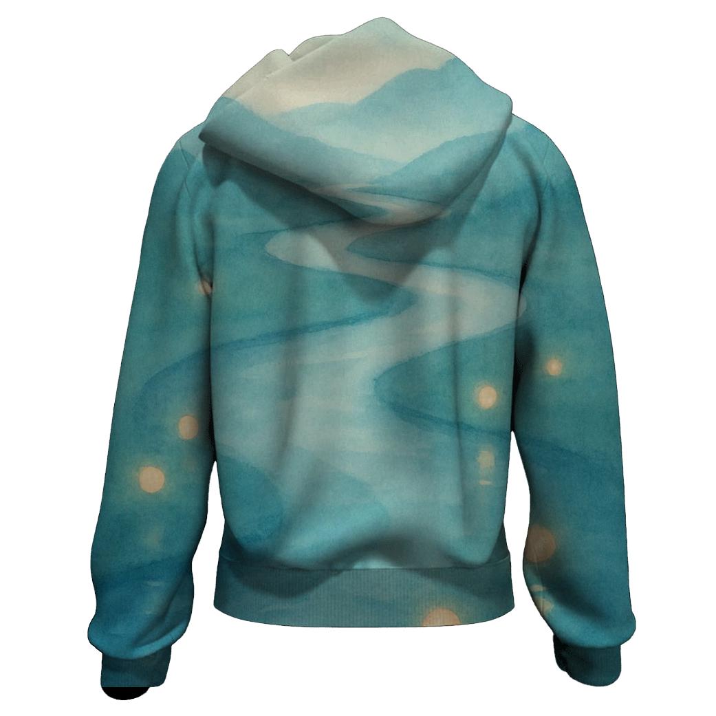 River Of Quiet Blessings lightweight hoodies