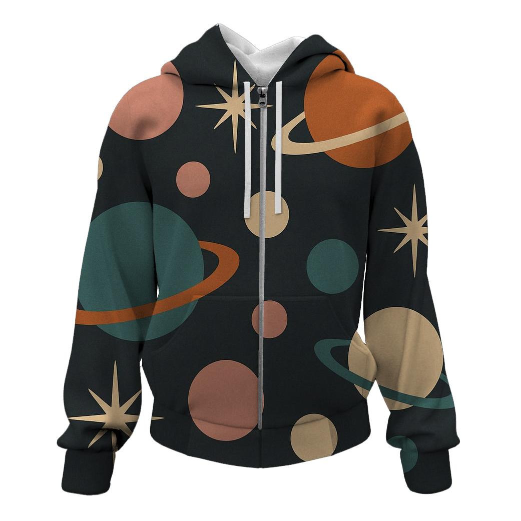 Cosmic Lounge Geometry hoodie designs