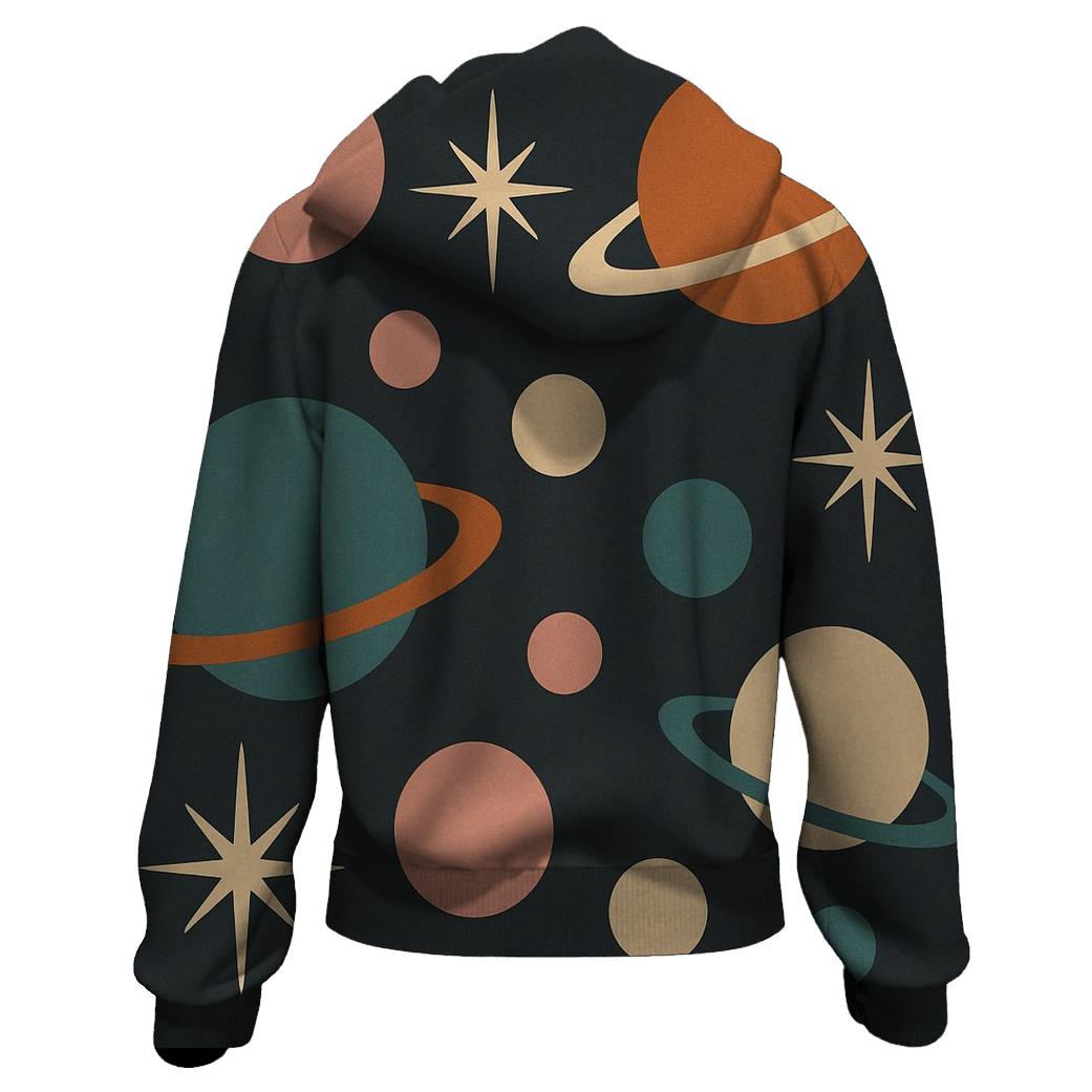 Cosmic Lounge Geometry hoodie designs
