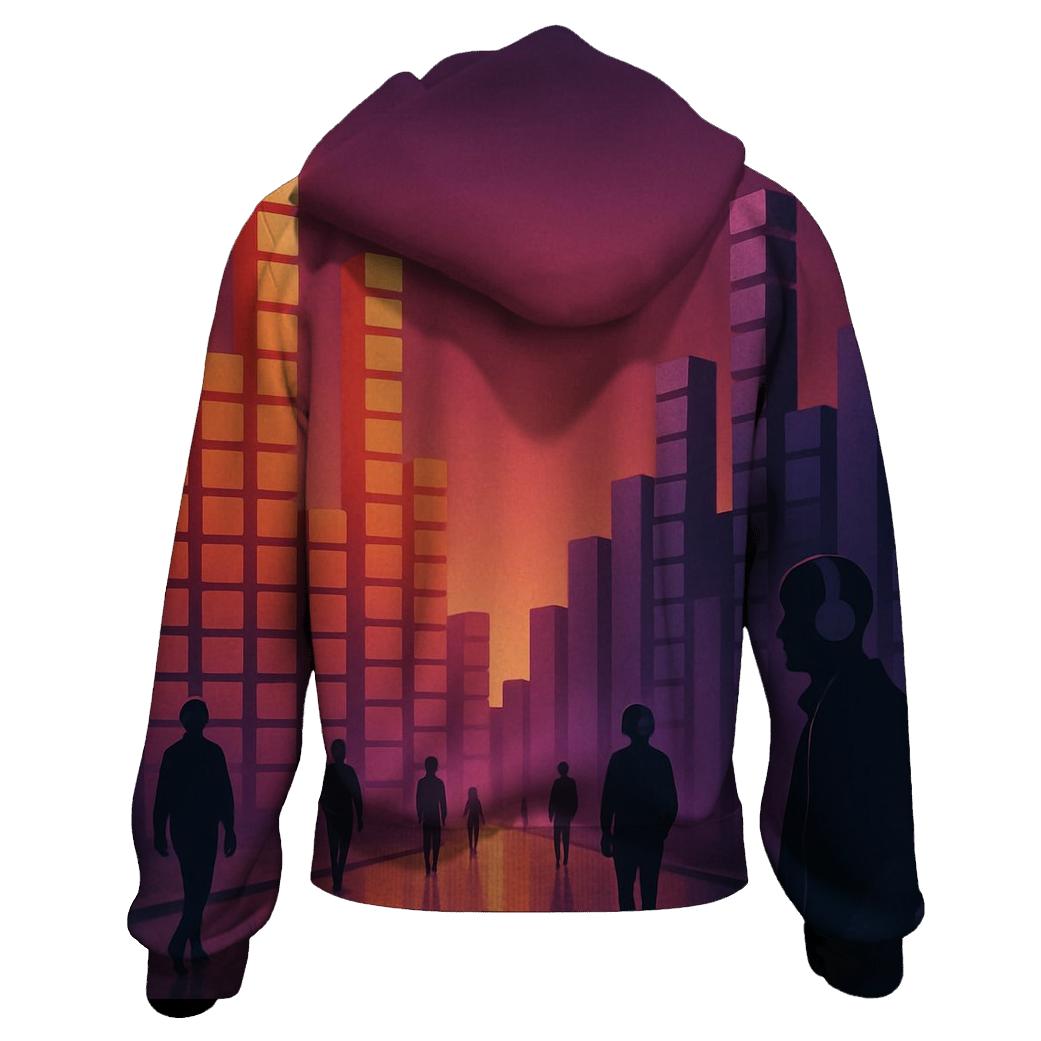 Equalizer Sunset Boulevard pullover hoodies