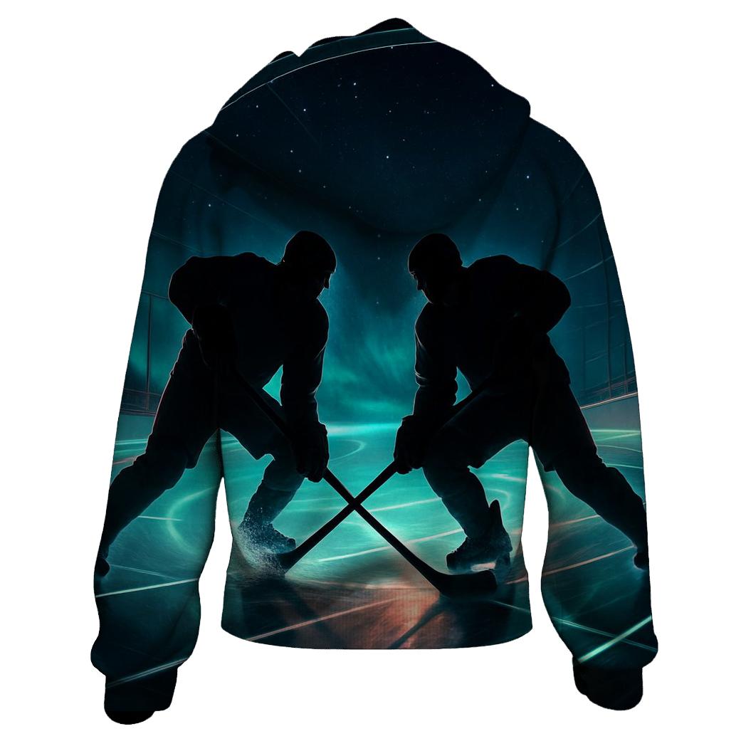 Orbital Ice Hockey Blaze graphic hoodies