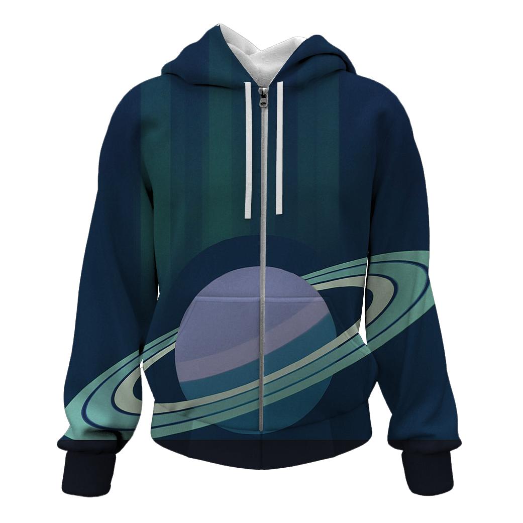 AuroraRingHorizon graphic hoodies