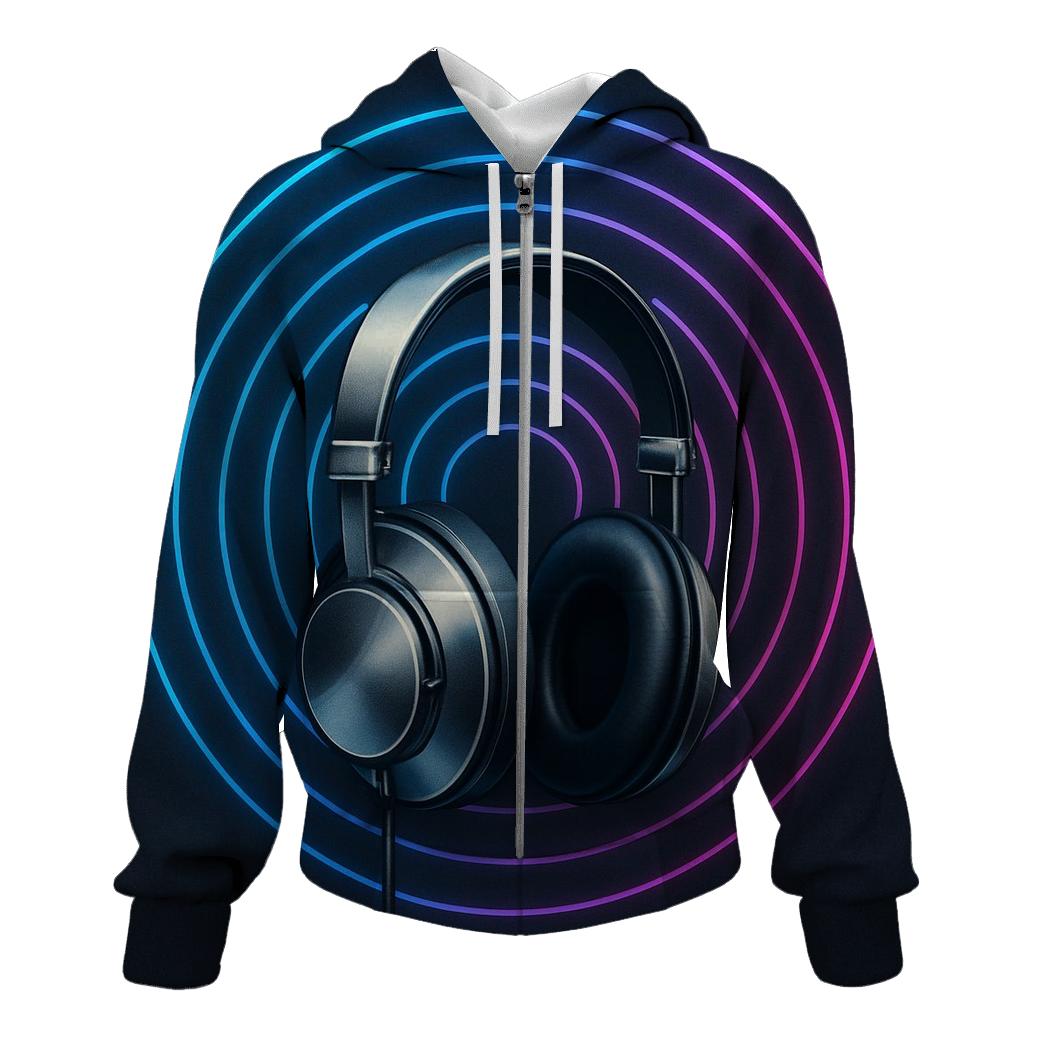 Chrome Headphone Echo lightweight hoodies