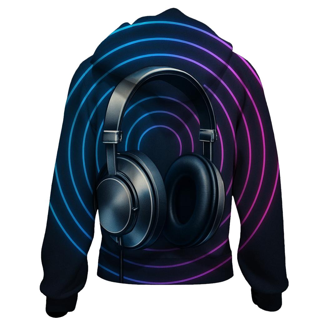 Chrome Headphone Echo lightweight hoodies