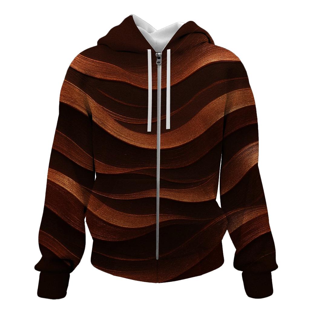 Copper Mirage Waves hoodie designs