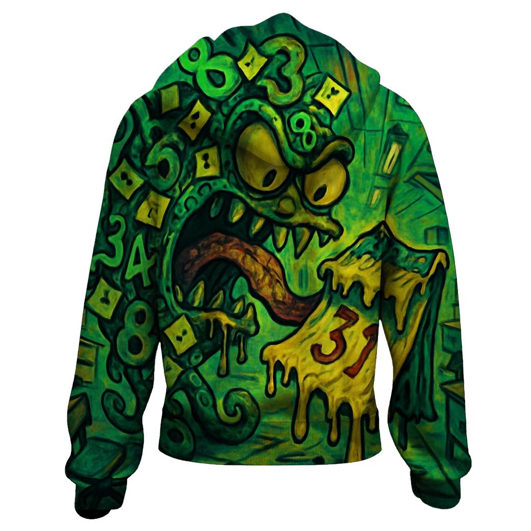 Calendar Eating Monster hoodie trends