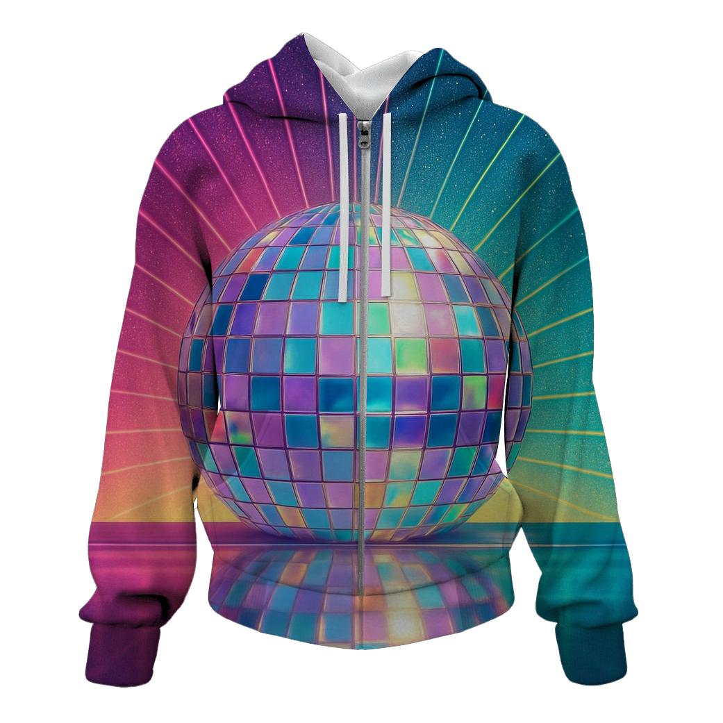 Opalescent Disco Horizon premium hoodies