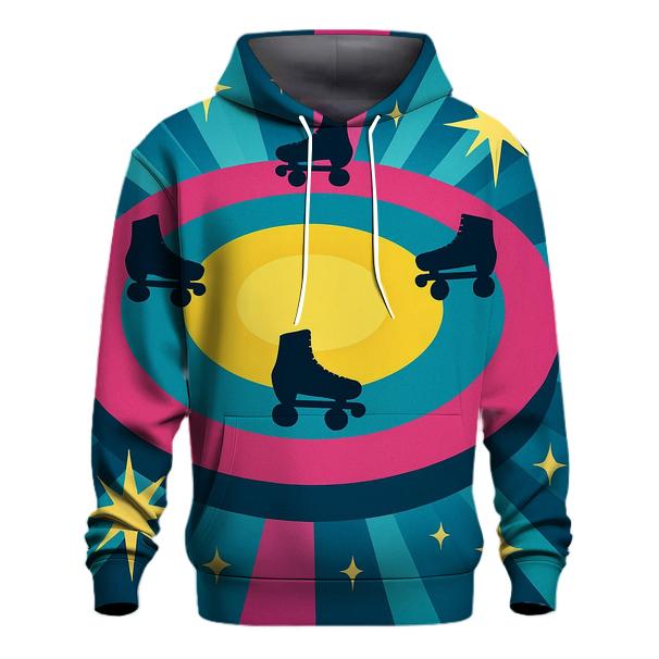 Neon Roller Disco Lights hoodies fashion