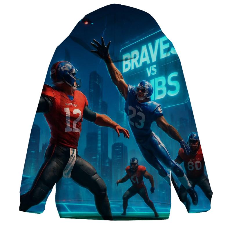 Rooftop City Bowl Braves Vs Cubs custom hoodies