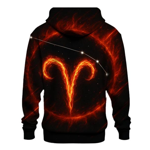 Aries Solar Fire Sigil pullover hoodies