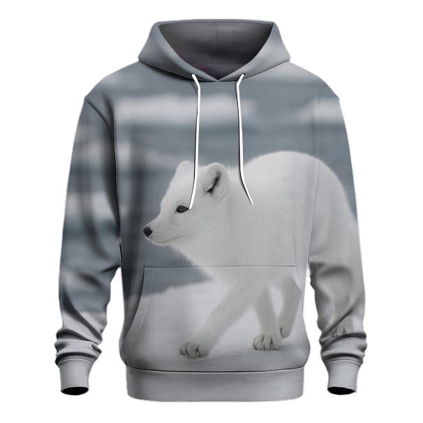 Ice Edge Patrol Arctic Fox lightweight hoodies