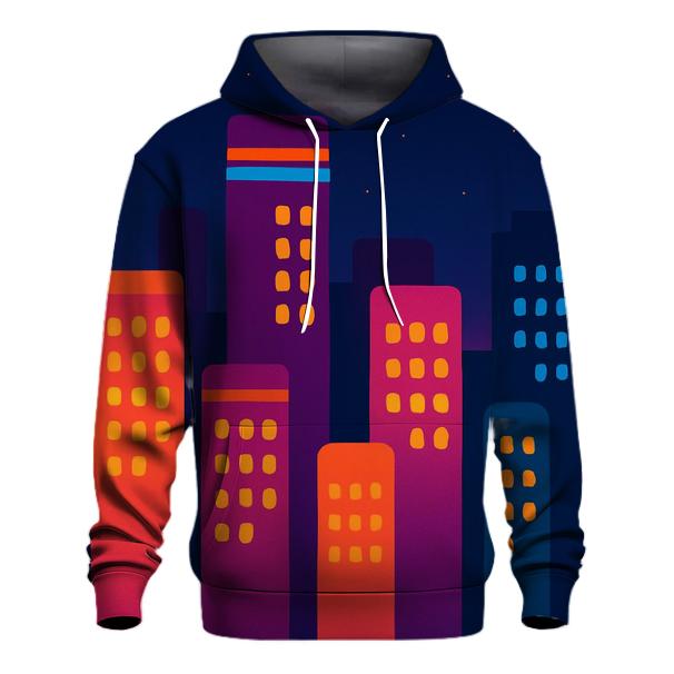 Groove Line City Nights zip-up hoodies