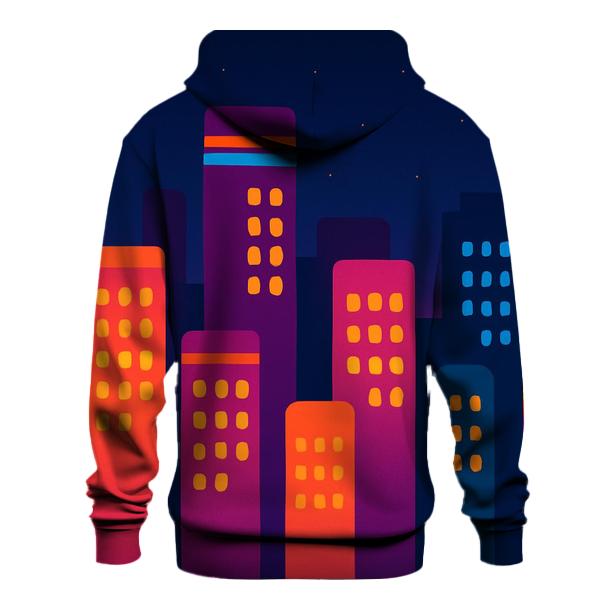 Groove Line City Nights zip-up hoodies