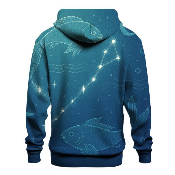 Pisces Dream Tide Constellation custom hoodies