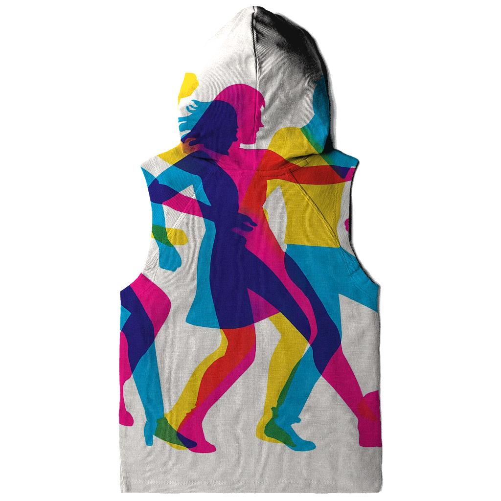 Chromatic Shadow Dancers printed hoodies
