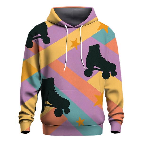 Sunset Roller Rink Vibes designer hoodies