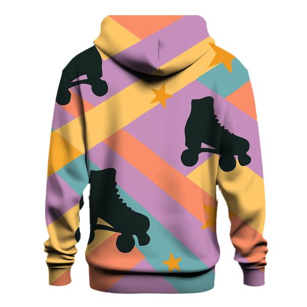 Sunset Roller Rink Vibes designer hoodies