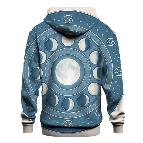 Cancer Lunar Tides Mandala custom hoodies