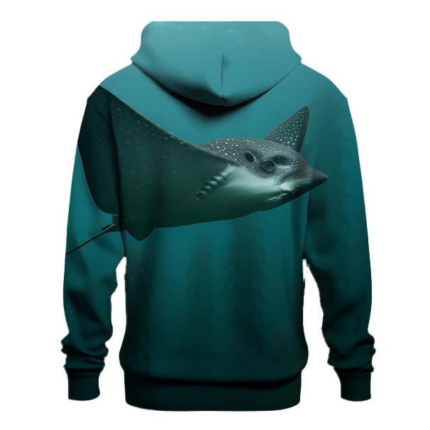 Kelp Forest Glide Spotted Eagle Ray lightweight hoodies