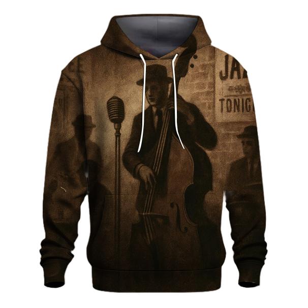 Antique Coffeehouse Jazz Session zip-up hoodies