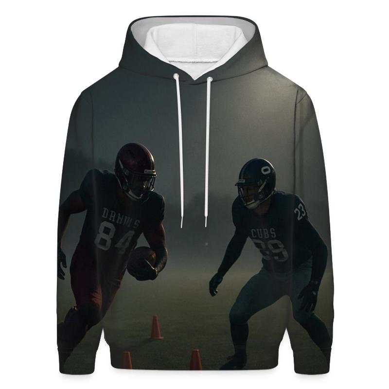 Midnight Training Ground Braves Vs Cubs zip-up hoodies