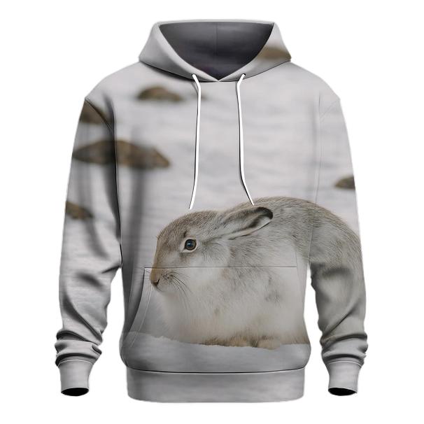 Snowfield Rest Mountain Hare custom hoodies