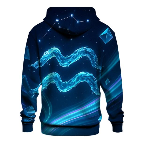 Aquarius Crystal Wave Starstream custom hoodies