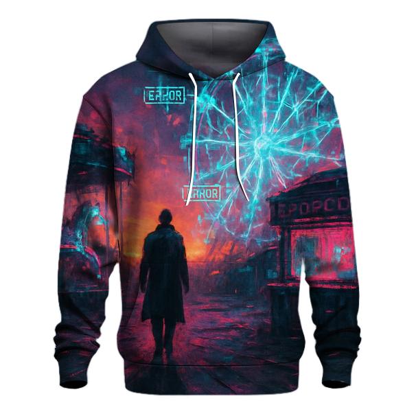 Glitch Carnival Voyager premium hoodies