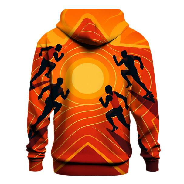 Solar Sprint Track Relay embroidered hoodies