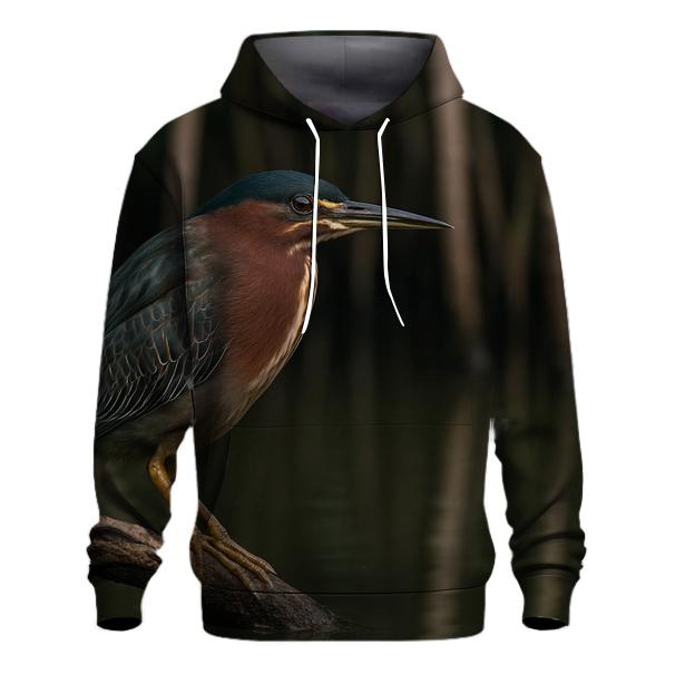Mangrove Sentinel Green Heron hoodies fashion