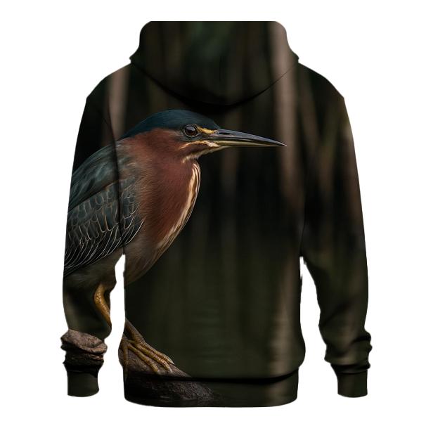 Mangrove Sentinel Green Heron hoodies fashion