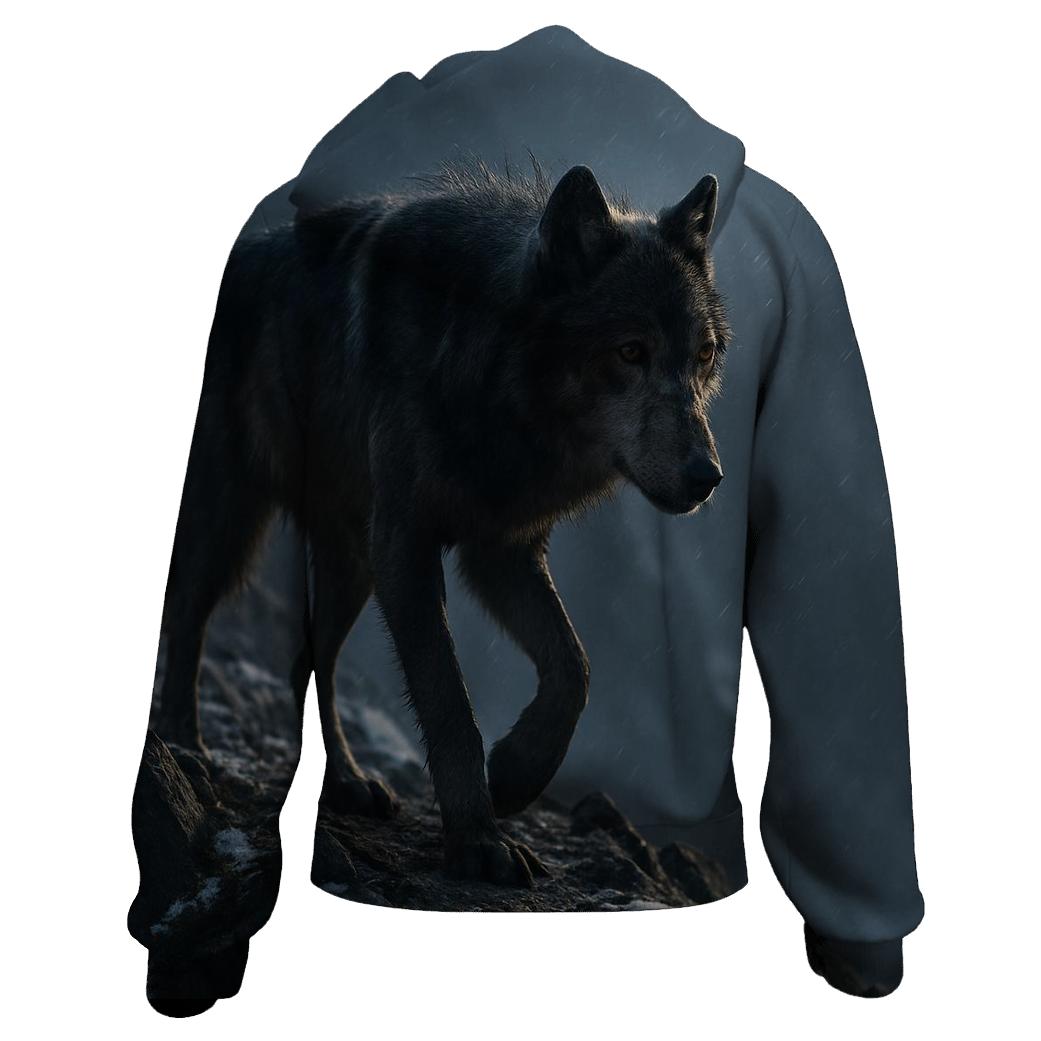Alpine Storm Lone Wolf Traverse premium hoodies